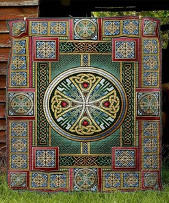 Personalized Celtic Art P170403 Quilt Bedding Set for Home Decoration, Gifts for Family