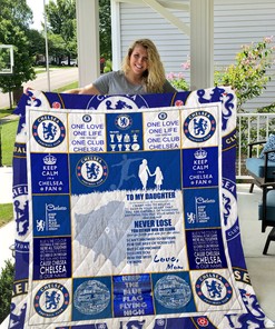 Personalized Chelsea Quilt Blanket Bedding Set - Great for Bedroom Decor and Gifts for Fans