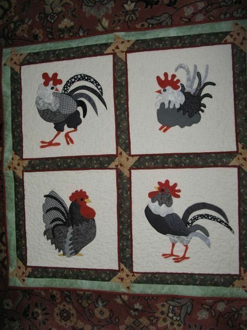 Personalized Chicken Quilt Bedding Set: Add a Quirky Touch to Your Bedroom