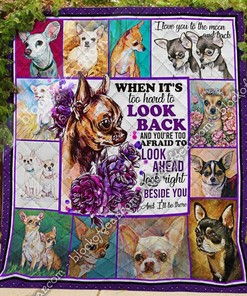 Personalized Chihuahua You Don't Have To Love Me Ee Quilt Bed Set Blanket, Great for Bedroom Decor and Family Gifts