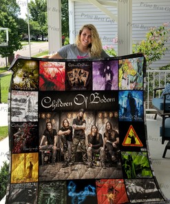 Personalized Children Of Bodom Albums Cover Poster Quilt Bedding Set, Great for Bedroom Decoration and Family Gifts