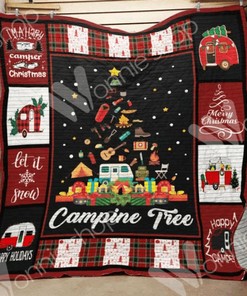 Personalized Christmas Quilt Bedding Set for Bedroom Decor and Family Gifts