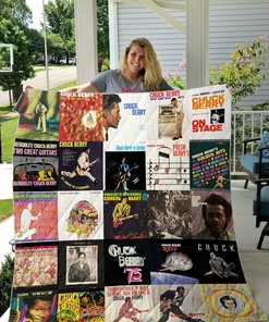 Personalized Chuck Berry Style 2 Quilt Bedding Set Blanket for Home and Picnic