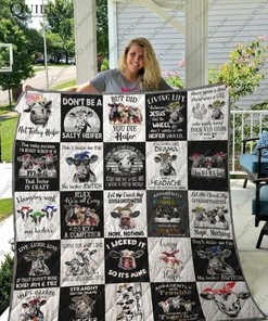 Personalized Cup Quilt Bedding Set for Bedroom Decor, Gifts for Family