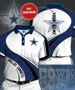 Personalized Dallas Cowboys No88 Polo Shirt, 3D All Over Print 8568