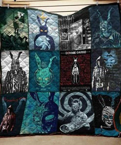 Personalized Donnie Darko Blanket Quilt Bedding Set - Great for Bedroom Decor and Family Gifts