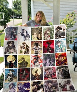 Personalized Dororo Quilt Bedding Set Blanket - Great for Bedroom Decor and Family Gifts
