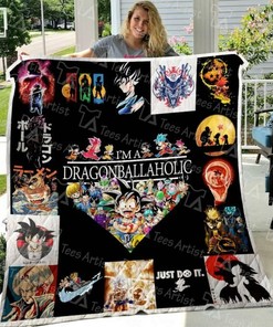 Personalized Dragon Ball Quilt Bedding Set Great for Bedroom Decoration and Family Gifts