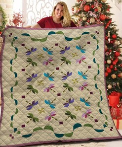 Personalized Dragonfly Bedding Collection, Great for Family Gift