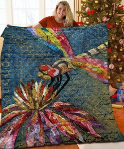 Personalized Dragonfly Bedding Set, Great for Room Decor and Family Gifts