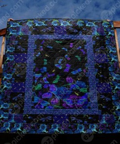 Personalized Dragonfly By Night Quilt Bedding Set for Home Decoration, Gifts for Family