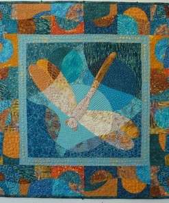 Personalized Dragonfly Quilt Blanket, Perfect for Family Gift