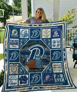 Personalized Drake Bulldogs Quilt Bedding Set Blanket for Home Decoration and Picnic, Great Gifts for Family