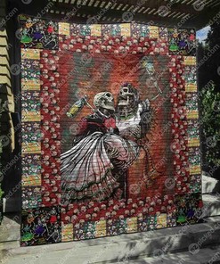 Personalized Drink and Dance Quilt Bedding Set for Home Decoration and Family Gifts