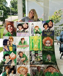 Personalized Drop Dead Fred Quilt Blanket Bedding Set for Home Decoration and Family Gifts