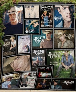 Personalized Dustin Lynch Quilt Blanket Bedding Set, Perfect for Home Decoration and Country Music Fans