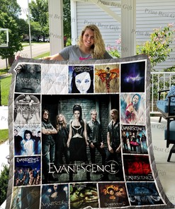 Personalized Evanescence Album Quilt Bedding Set - Great for Bedroom Decor and Family Gifts