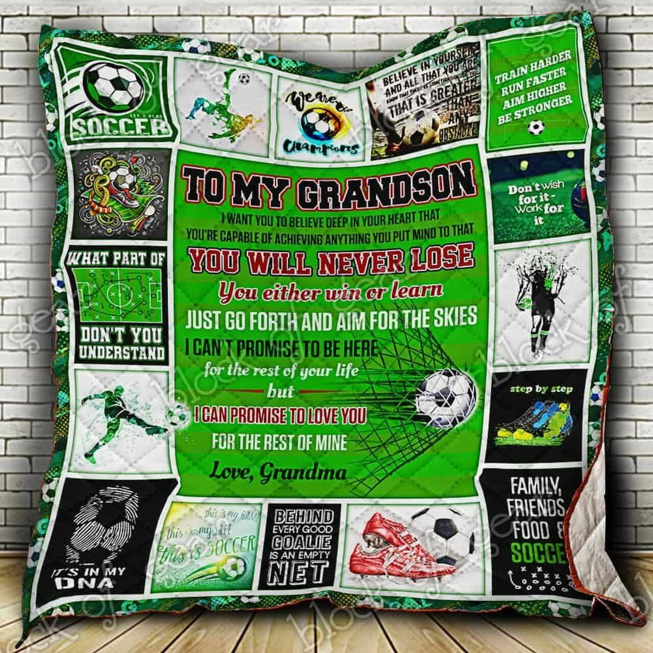 Personalized Family F Quilt Bedding Set, Suitable for Home Decoration and Family Gifts