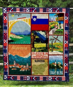 Personalized Family Quilt Bedding Set, Gifts for Home Decoration and Family