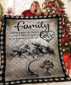 Personalized Family Tree Of Life Quilt Bedding Set Perfect for Home Decor and Family Gifts