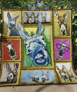 Personalized Farm Live Laugh Farm Quilt Bedding Set - Great for Bedroom Decor and Family Gifts