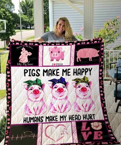 Personalized Farmer Quilt Bedding Set, Great for Home Decoration and Family Gifts