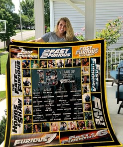 Personalized Fast And Furious Quilt Blanket Bedding Set - Perfect for Home Decoration and Family Gifts