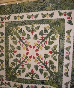 Personalized Flower Garden Quilt Bedding Set - Great for Home Decor