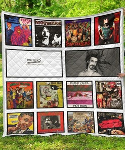Personalized Frank Zappa Premium Quilt Bedding Set Blanket for Home Decoration, Suitable for Picnic and Family Gifts
