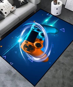 Personalized Game Area Rugs for Gamers, for Video Games Lovers Home Decor