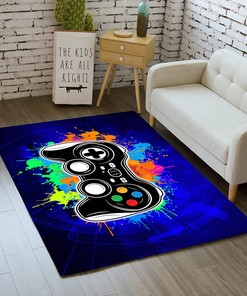Personalized Gamer Carpets for Boys - Cool Game Style Home Decor