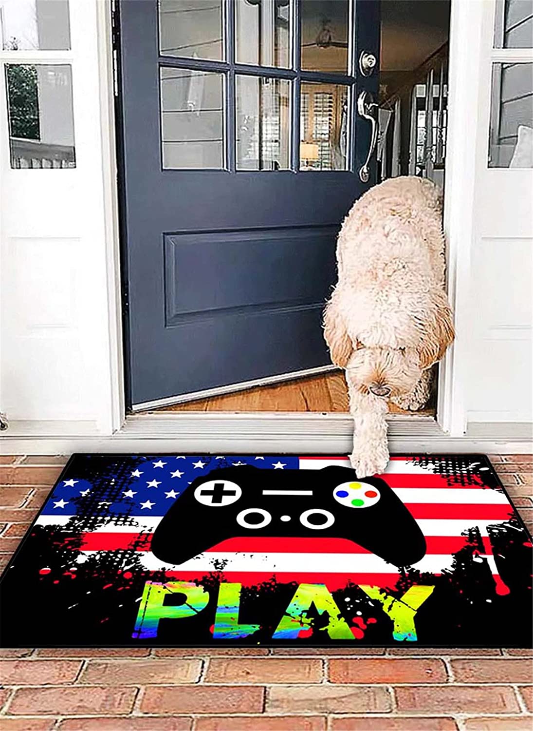 Personalized Gaming Area Rug for Bedroom, Living Room, and Playroom Decor - Customize with Name or Phrase - Image 4