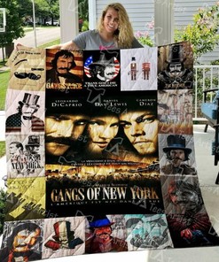 Personalized Gangs Of New York Quilt Bedding Set Blanket - Suitable for Picnics and Bedroom Decor