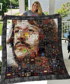 Personalized George Harrison Quilt Bedding Set for Home Decoration and Family Gifts