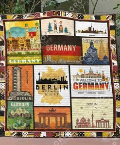 Personalized Germany 1 Quilt Bedding Set Blanket for Picnic and Gifts for Fans