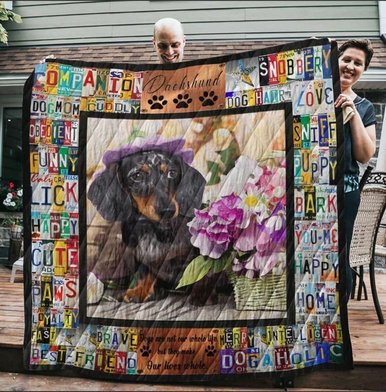 Personalized Golden Retriever Hunting Time Quilt Bedding Set - Ideal for Family Gifts