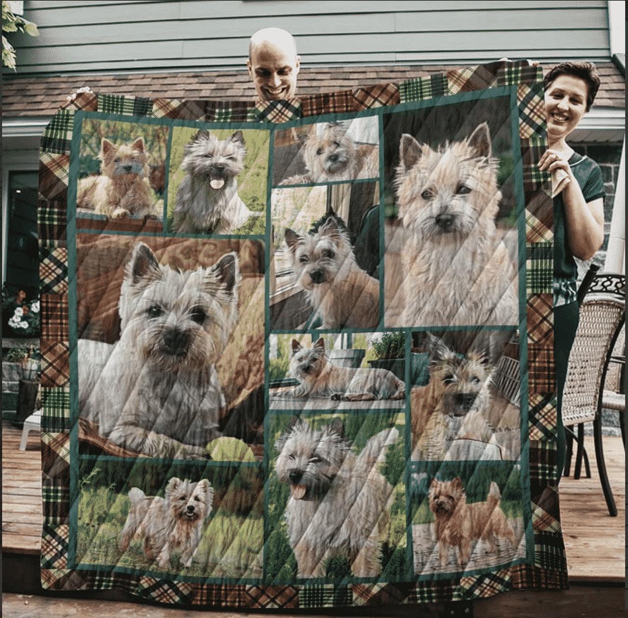 Personalized Golden Retriever Lover Quilt Blanket Bedding Set for Home Decoration and Gifts for Family
