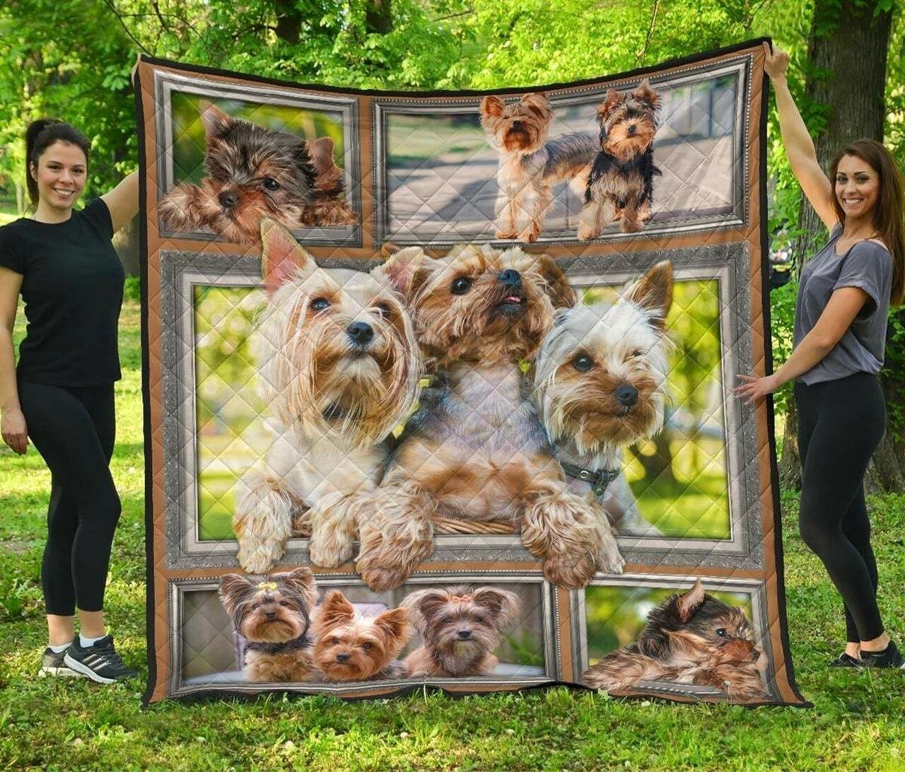 Personalized Golden Retriever Rry Rry Rry Quilt Bedding Set - Great for Bedroom Decoration and Family Gifts