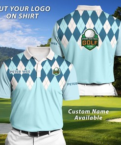 Personalized Golf Polo T-Shirt 3D Polo Shirt A11