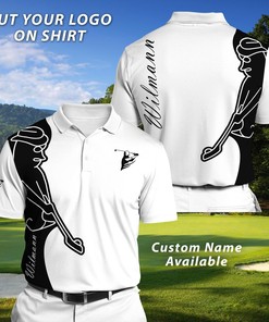 Personalized Golf Polo T-Shirt 3D Polo Shirt A12
