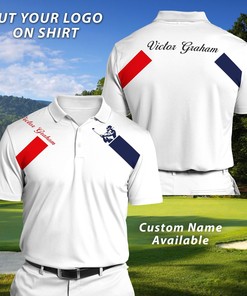 Personalized Golf Polo T-Shirt 3D Polo Shirt A2