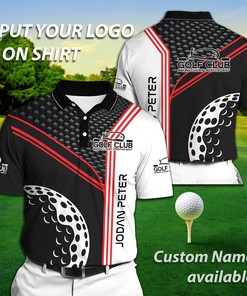 Personalized Golf Polo T-Shirt 3D Polo Shirt A3