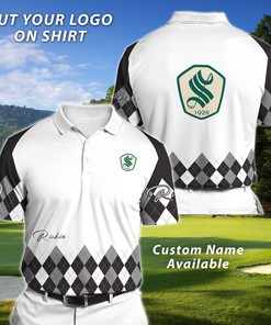 Personalized Golf Polo T-Shirt 3D Polo Shirt A7
