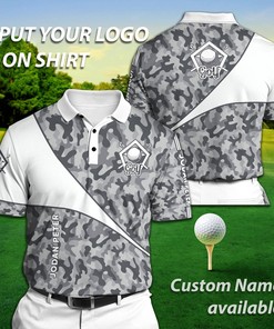 Personalized Golf Polo T-Shirt 3D Polo Shirt A9