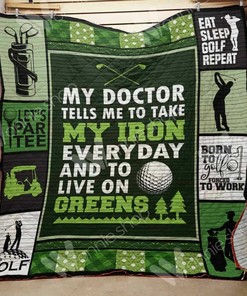 Personalized Golf Quilt Bedding Set Blanket, Ideal for Home Decoration and Golf Lovers