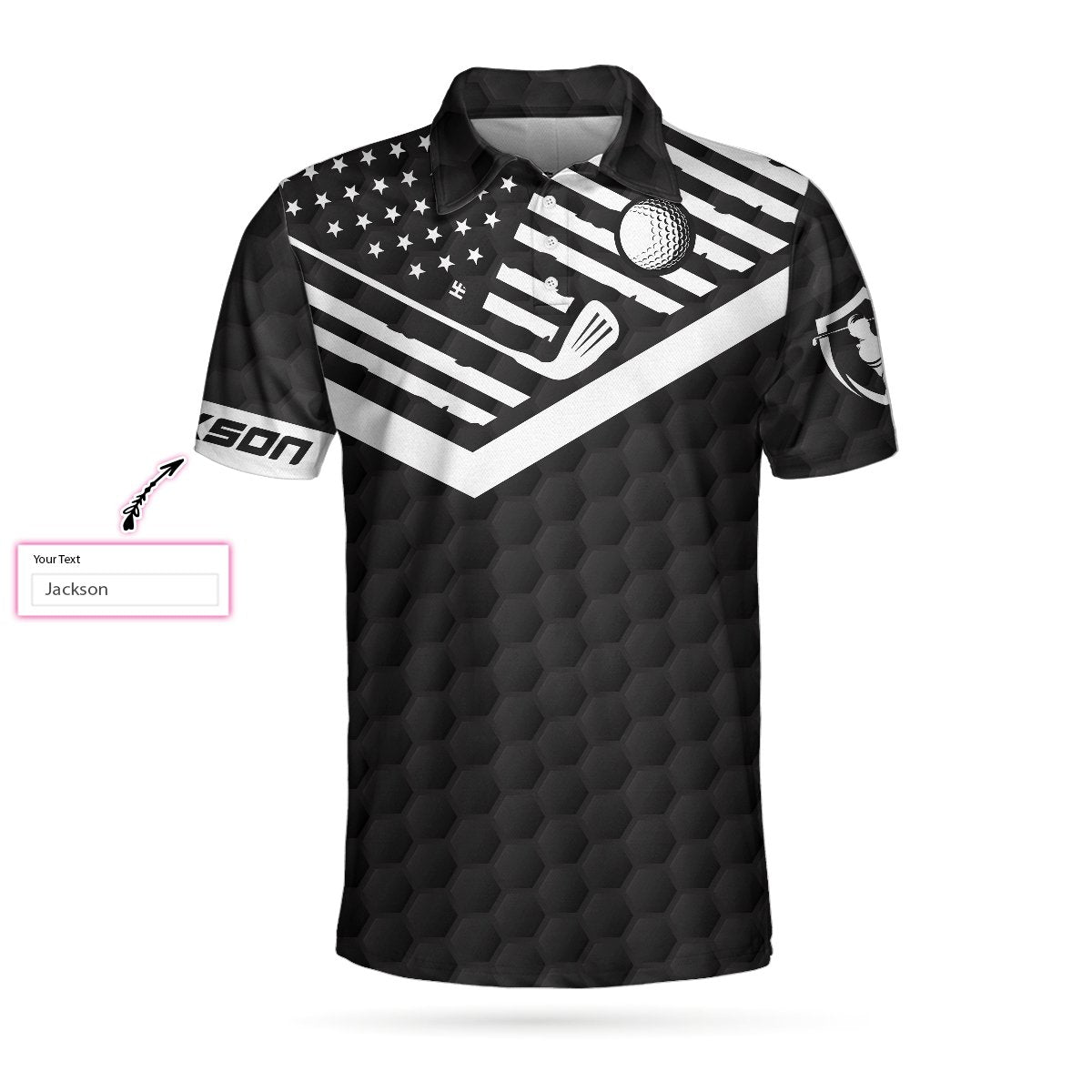 Personalized Golf Weapons Of Grass Destruction 3D Polo Shirt