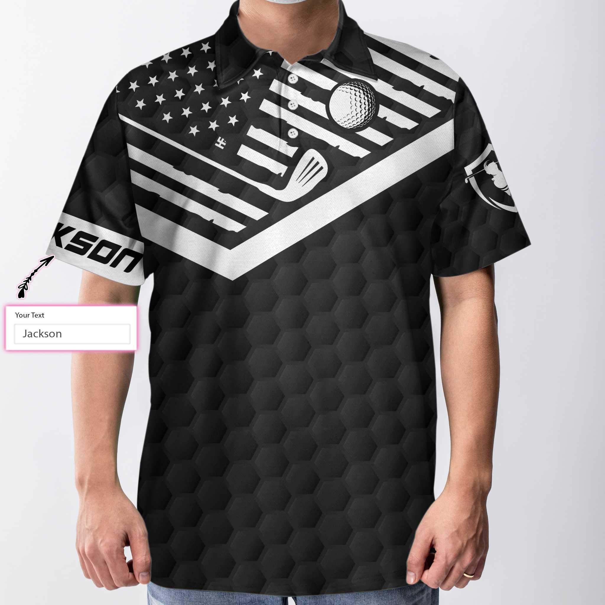 Personalized Golf Weapons Of Grass Destruction 3D Polo Shirt - Image 2