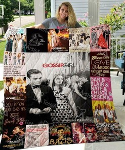 Personalized Gossip Girl Quilt Bedding Set Great for Bedroom Decoration and Family Gifts