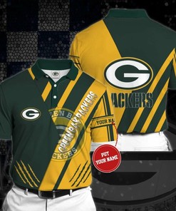 Personalized Green Bay Packers No97 Polo Shirt, 3D All Over Print