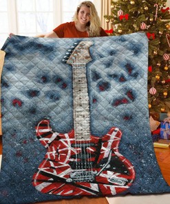 Personalized Guitar Bedding Set with Custom Name for Home and Outdoor Activities